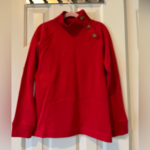 J. Crew Other - J Crew Crewcuts size M mock turtleneck holiday sweatshirt, NWT